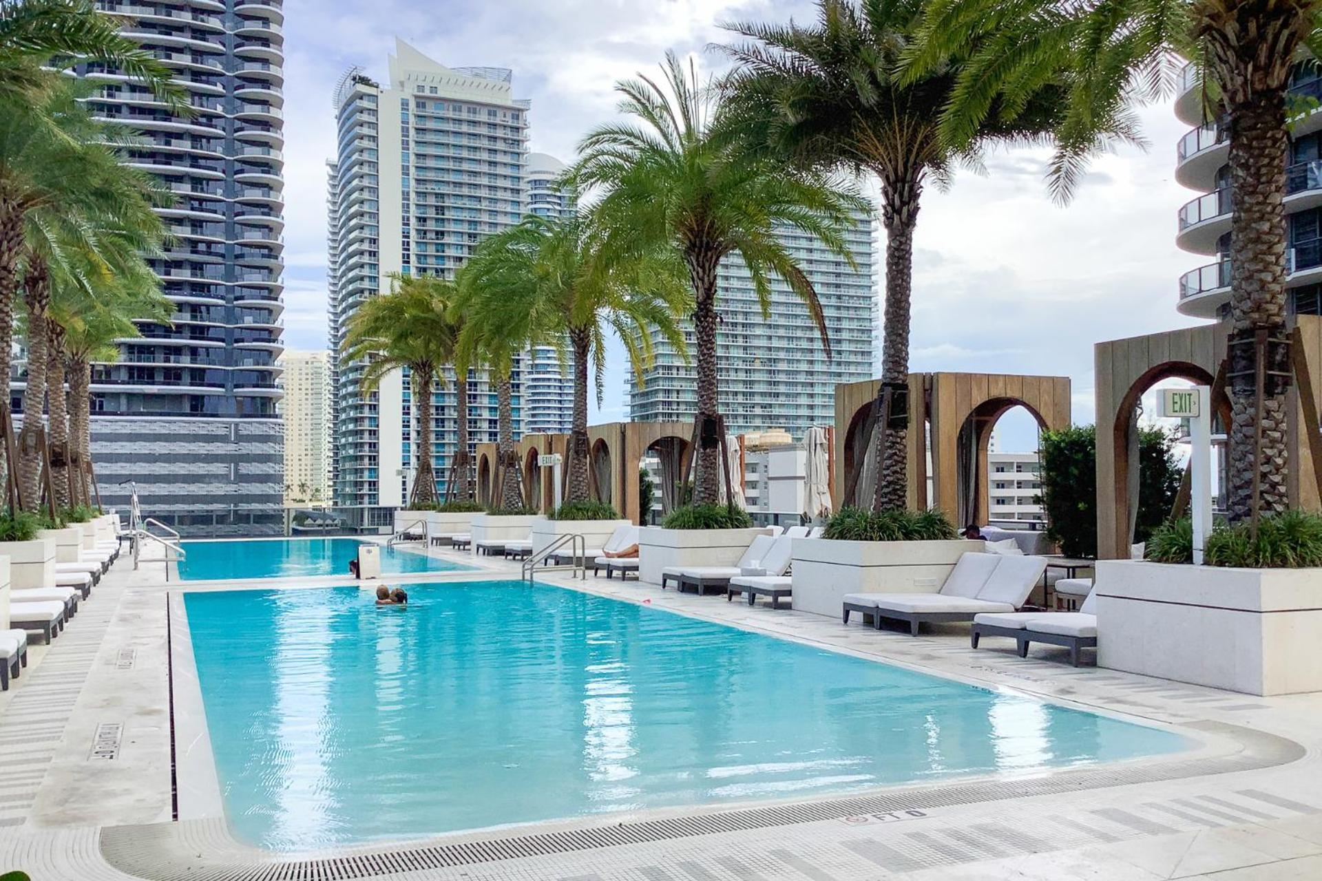 Wonderful King Suite With Pool At Sls Lux Brickell Miami Eksteriør bilde